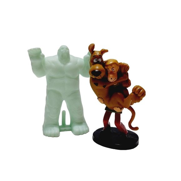 Scooby doo Shaggy 1998 Bakery Crafts Hanna-Barbera Cake Topper & Monster READ - Picture 1 of 9